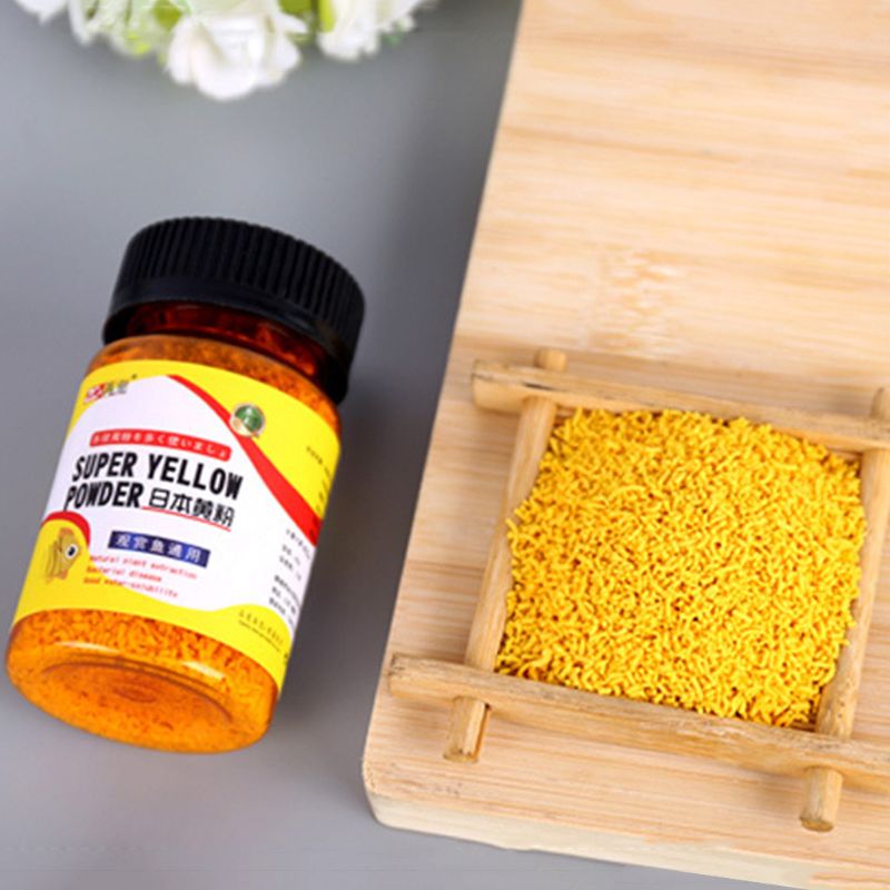 Aquarium Fish Tank Instant Yellow Powder For Ornamental Fish Prevent Infection Medicine For Injured Health Supply