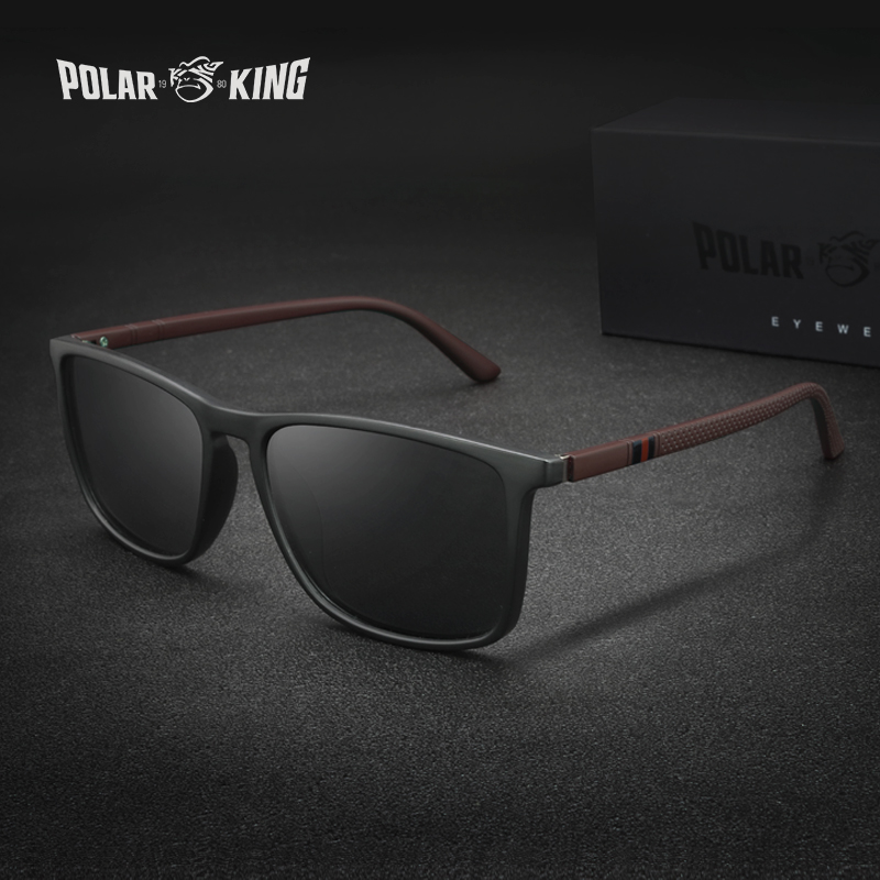 Polarking  Polarized Sunglasses Men's Driving Shades Male Sun Glasses Vintage Travel Fishing Classic Sun Glasses 400