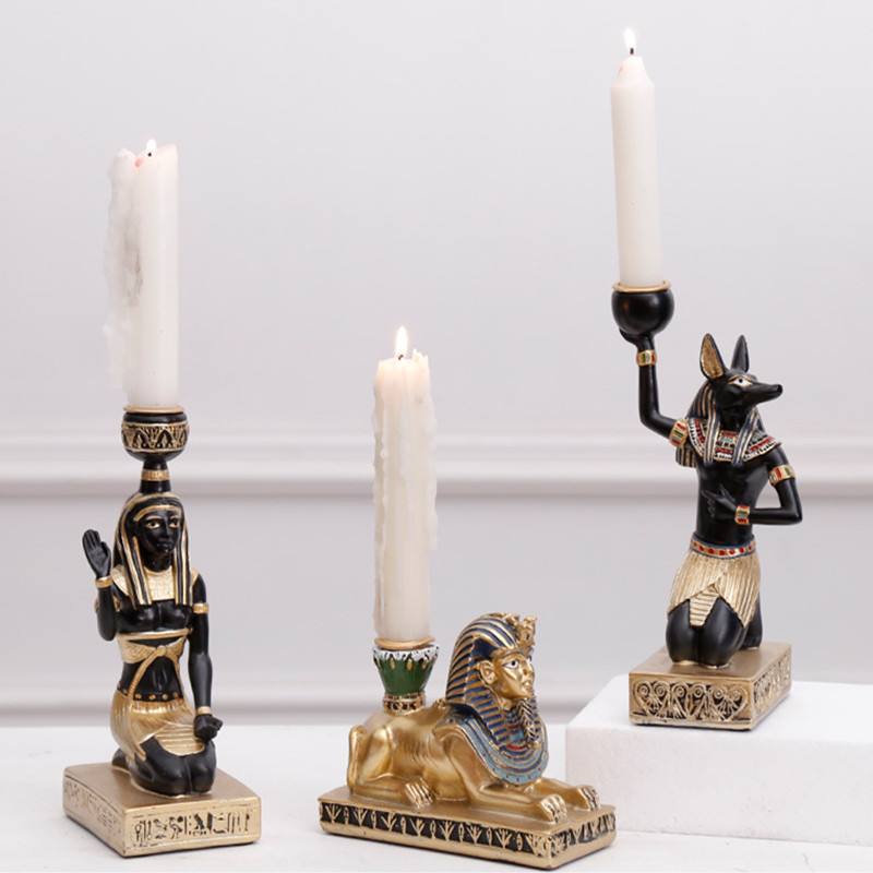 Candle Holders Decor For Home， Candlestick For Wedding  Festival Table Decoration，Nordic Vintage Candles Stick，Arri