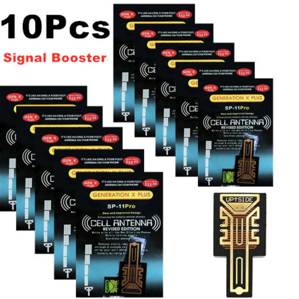 10Pcs Outdoor Cell Phone Signal Enhancement Stickers Mobile Antenna Amplifier SP-11Pro Signal Enhance Boosters Camping Tools