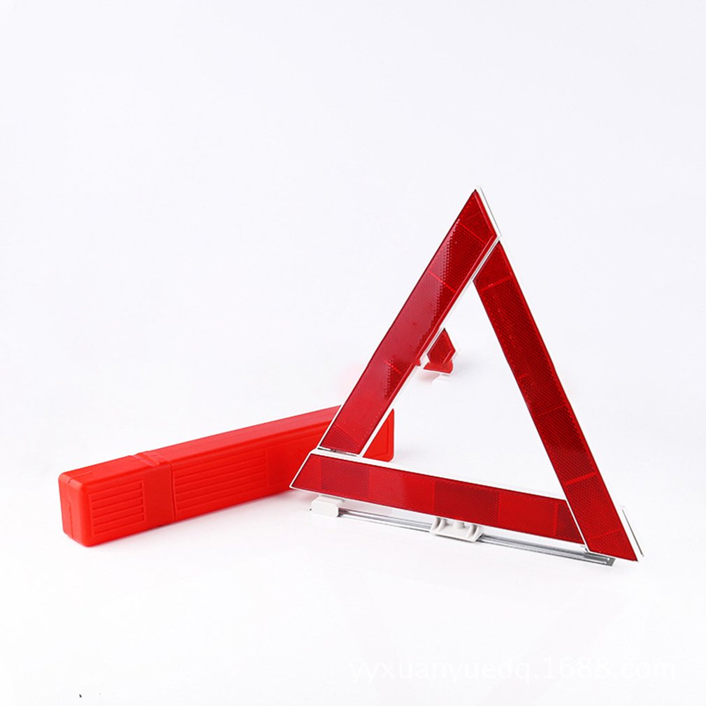 28.8CM Durable Car Vehicle Emergency Breakdown Warning Sign Triangle Reflective Road Safety Foldable Reflective Road Safety