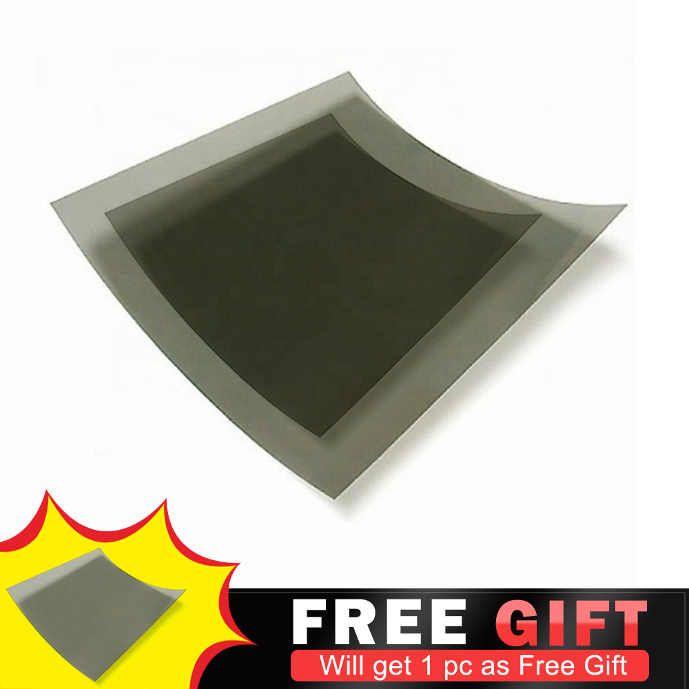 2pcs Pack 10*10cm 0/90 Degree Adhesive/Non-Adhesive Linear Polarized Film Sheet，LCD Polarizer Filters，LCD Polarizing Film Sheet