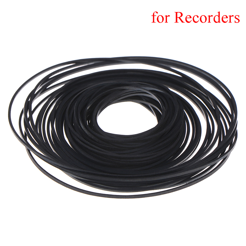 1pack Universal 40-135mm Mix Cassette Tape Machine Belt Assorted Common Belt for Recorders Walkman DVD Drive