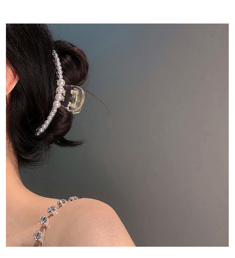  women's hair accessories retro hairpin  hairpin imitation pearl simple  temperament