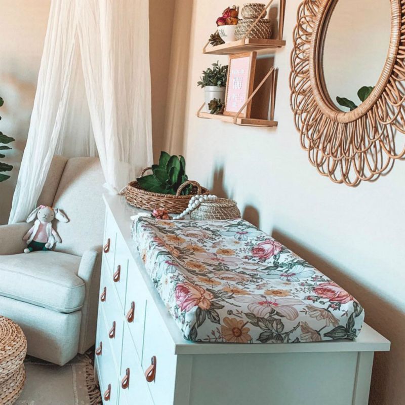 Infant Diaper Changing Pad Cover Super Soft  Safe for Baby Changing Pad Covers Sheet Remove Cloth Cover Baby Gift Changing Mat