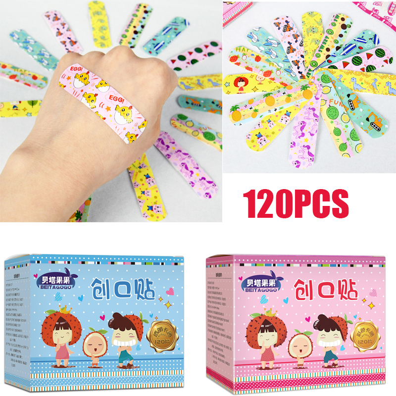 Transparent Medical Patch Waterproof Wound Bandages Cute Breathable First Band Aid Medical Adhesive for Kids
