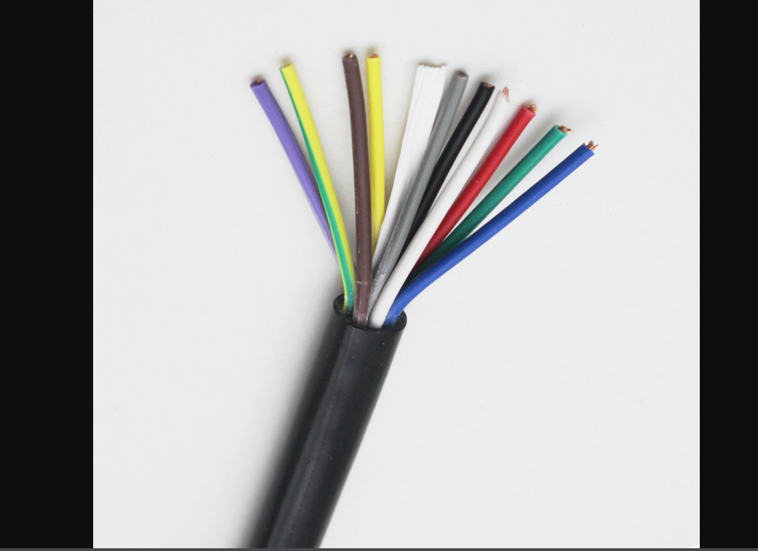 Square flame retardant cable engineering wiring