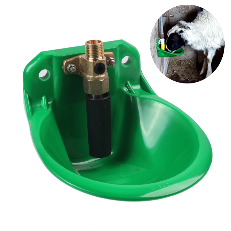 Sheep Automatic Water Dispenser Goat Copper Valve Water Dispenser Sheep Water Bowl Fittings Pig Water Farm Animals Bowl