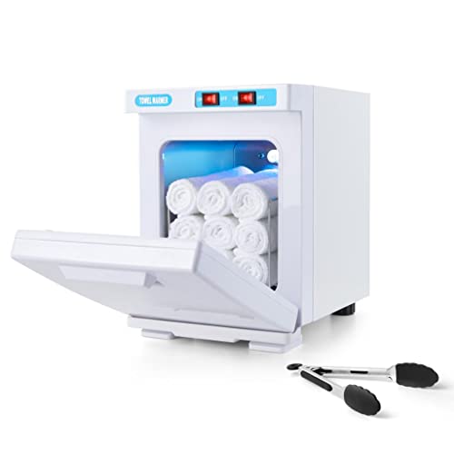 Hot Towel Warmer for Facials Salon Towel Cabinet for Facials Barber Esthetician, Spa Beauty Tattoo Massage Manicure Equipment (5L/White)
