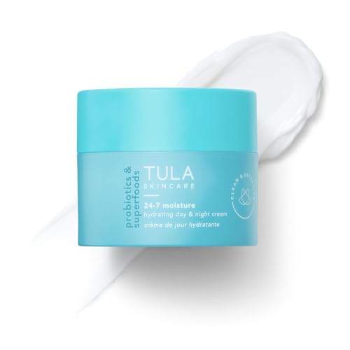 TULA Skin Care 24-7 Moisture Hydrating Day and Night - Ultra Nourishing Moisturizer for Face, Soothes Skin, Maintain Skin Balance & Improve Skin Smoothness