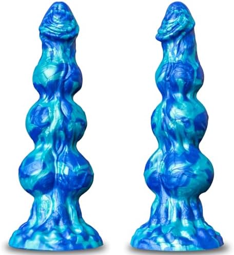 10" Huge Monster Knot Horse Dildo - Big Fantasy Dragon Dildo with 3 Dog Knots, Thick Anal Dildo with Big Suction Cup, Giant Knotted Dildo for G Spot Anal, Adult Sex Toys & Games for Women Men Gay