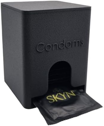 CondomCube: Elevate Your Intimate Experience for the Modern Man (Black)
