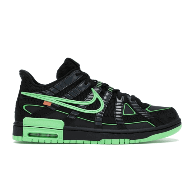 NIKE AIR RUBBER DUNK OFF-WHITE GREEN STRIKE – NK38