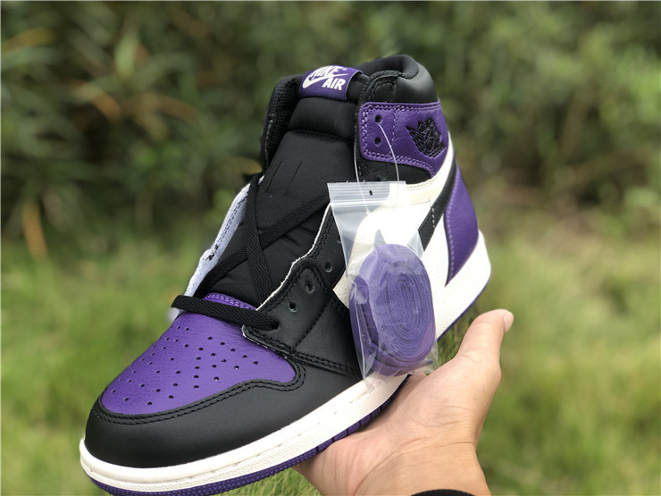 Air Jordan 1 Retro High Court Purple White – 555088-500