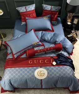 High copy gucci home multicolour bedding set