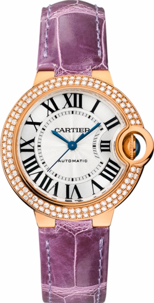 Cartier Ballon Bleu 18k Pink Gold Diamond Women’s Watch WE902066